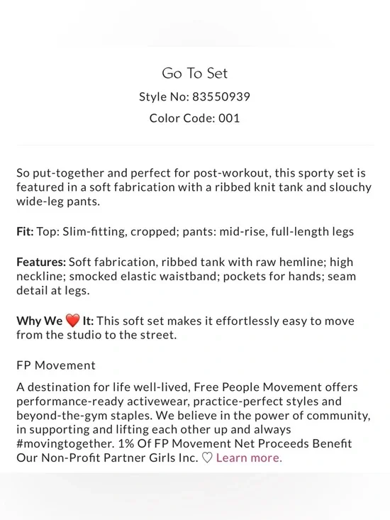 FP Movement Go To Set in Velvet Fig - Picture 2 of 8